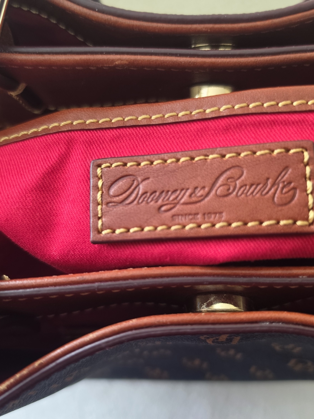 Dooney & Bourke Gretta Brenna Satchel - Picture 11 of 13